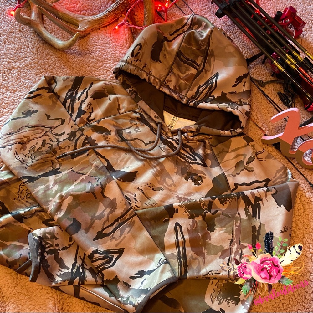 UA Camo Sweatshirt RIDGE REAPER CAMO BARREN